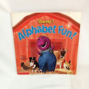 Barney's Alphabet Fun! Childrens Book by Scholastic